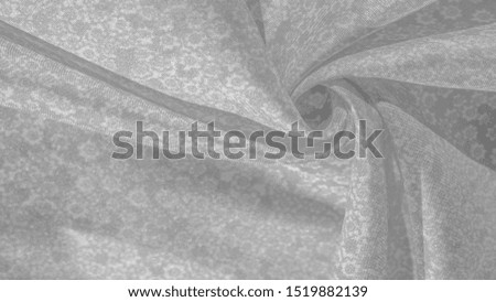 Texture pattern, black gray silk fabric on a white background, flowers pattern silhouette on white background decorative course postcard wallpaper design Your project will be successful. Act inspired