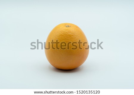 Delicious grapefruit on white background