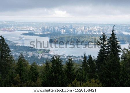 Vancouver City from up above