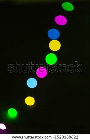 Bokeh lights shiny blurry Overlay texture background effect