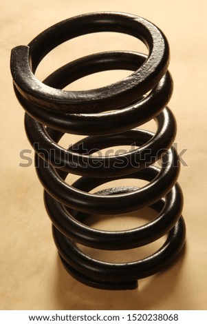 new metal springs texture background
