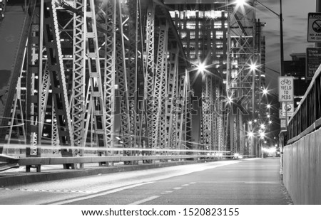 Hawthorne Bridge, Portland, Oregon, USA - July 2019