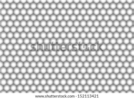 black and white Honeycomb pattern