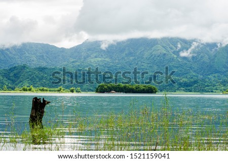 Mapanuepe Lake in Marcelino - Zambales

 is a freshwater lake located in the province of Zambales in the Philippines. The lake was created after the cataclysmic eruption of Mount Pinatubo in 1991.