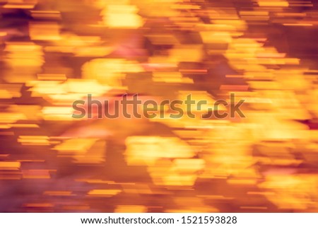 Abstract foliage nature background. Red and yellow leaves texture. Motion effect. Autumn concept. Leaves background. 