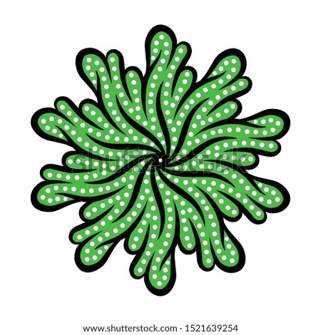 Beautiful flora pattern. Vector illustration
