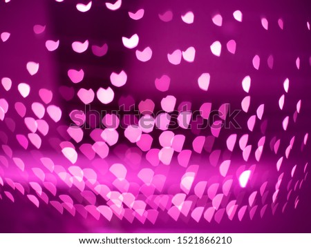 Defocused pink abstract christmas background