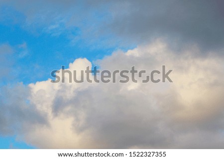 heavy rainy cumulus clouds background