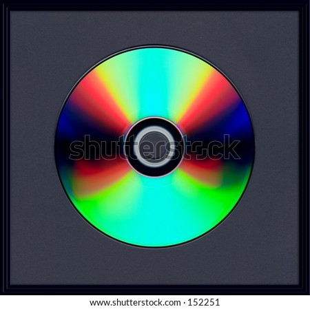 CD Disc lightblack background