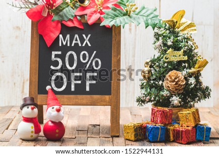 Christmas sale, Half price sale