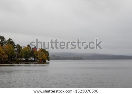 Pictures taken of fall peak foliage season in Rangeley Lakes Region.