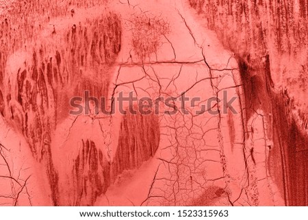 grunge background texture coral color