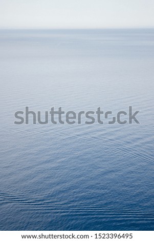 Beautiful Composition Of Blue Sea And Sunny Sky