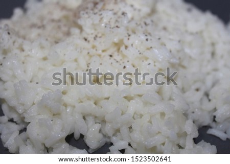 

rice dish on the plate