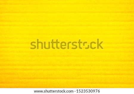 Abstract yellow paper texture Background.