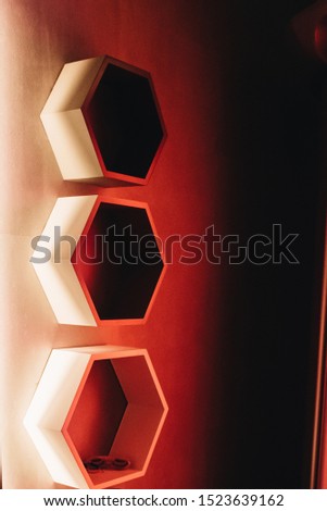Abstract shape design for background