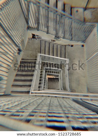 Photo of staircase in Connecticut. 