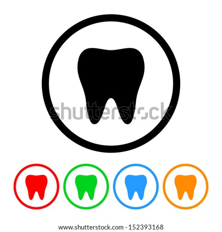 Tooth Icon Royalty-Free Stock Photo #152393168