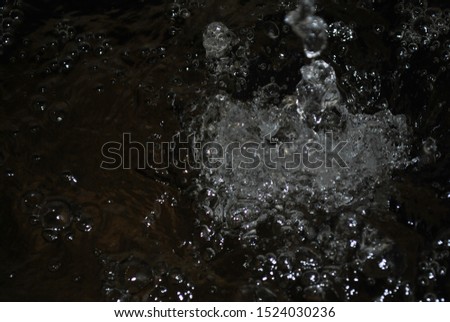 Water bubbles, abstract images for background