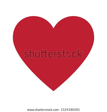 Heart Icon for Romance and Love Royalty-Free Stock Photo #1524180581