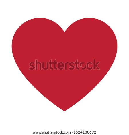 Heart Icon for Romance and Love Royalty-Free Stock Photo #1524180692