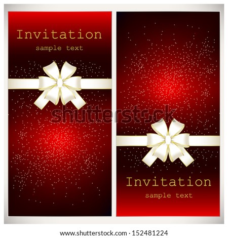 vector illustration of invitation 1