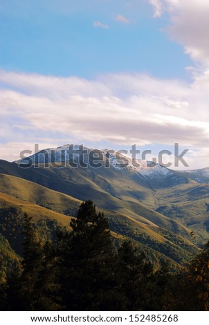 Mountainous Armenia, autumn in the mountains,mount maymekh