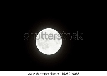 moon in the sky, photo as a background , digital image picture