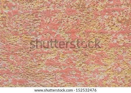 Antique flaked plaster wall texture background