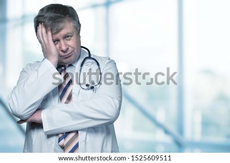 Man Doctor in the Hospital