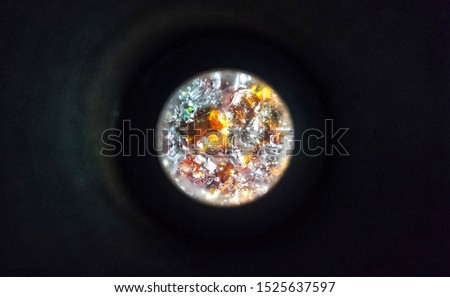 Photo of gemstone, space background Royalty-Free Stock Photo #1525637597