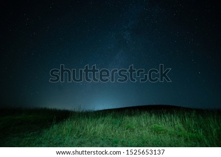 Pictures of the milkyway in kasas during the fall.