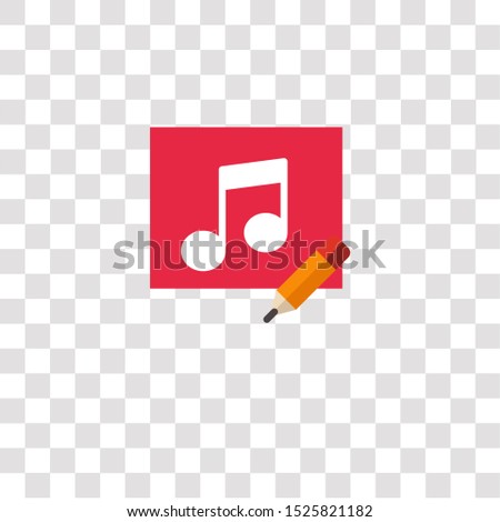 music player icon sign and symbol. music player color icon for website design and mobile app development. Simple Element from interaction assets collection for mobile concept and web apps icon.