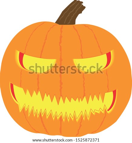 Jack o Lantern pumpkin Halloween 