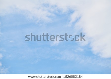 beautiful clouds and sky background