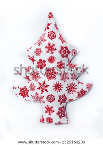 pillow like new year tree/new year decoration