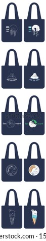 Design woven bags to reduce global warming. Help save the home of the white polar bear, logo, cloth bag, save world, save our earth, save polar bears