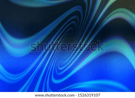 Light BLUE vector texture with milky way stars. Space stars on blurred abstract background with gradient. Pattern for astrology websites.