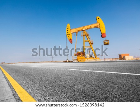 High speed roadside oil extractor, xinjiang,China