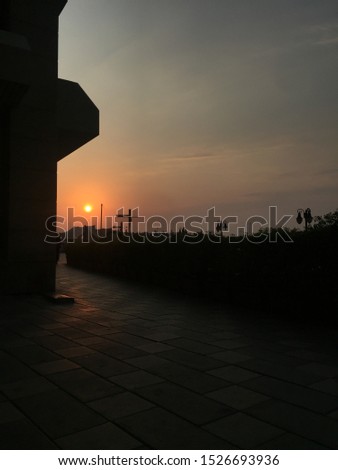 This picture is taken in Dubai you can enjoy sunset 