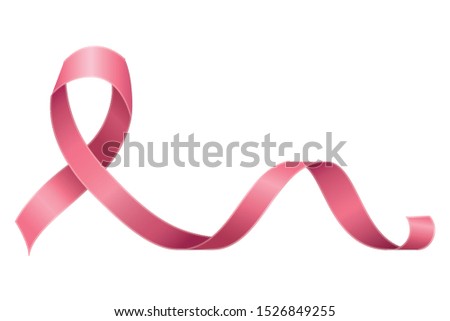 breast cancer campaign ribbon icon vector illustration design