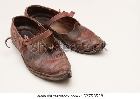 historical shoes Royalty-Free Stock Photo #152753558