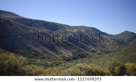 Scenic Moutain and Valley View