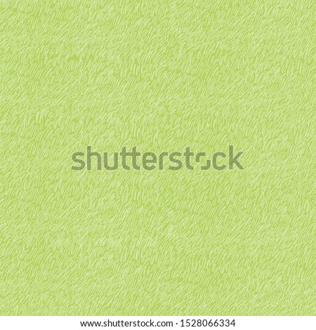Cartoon seamless green grass in summer,Vector pattern nature lawn field texture, Cute meadow in spring, spring or summer background