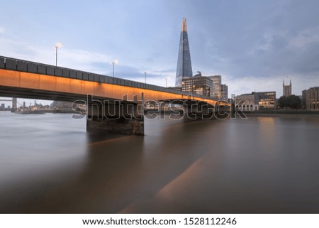 London Bridge in the Evening, London, United Kingdom