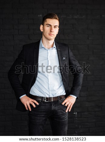 Business portraits for a young male businessman