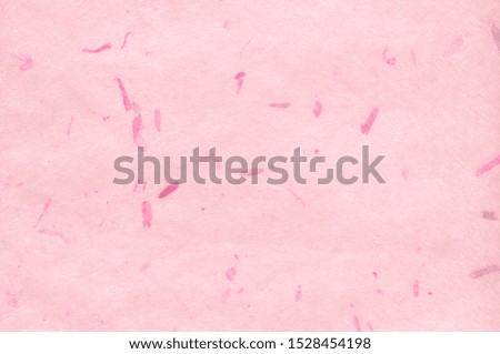 Light Pink Scrapbooking Paper. Abstract Decorative Background. Handmade Paper from Recycled Materials
