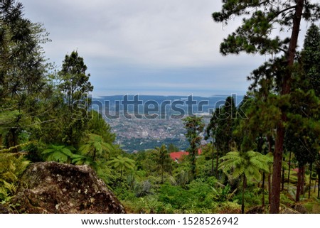 On a clear day, the hill view to the Strait of Malacca can be seen from Bukit Larut (Maxwell Hill) hilltop; along with Taiping city and Kuala Sepetang township.