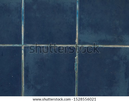 Blue tiles that put together