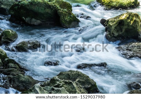Long exposure picture of the Cahabon River in Semuc Champey, Guatemala. Long exposure, river, nature related picture.